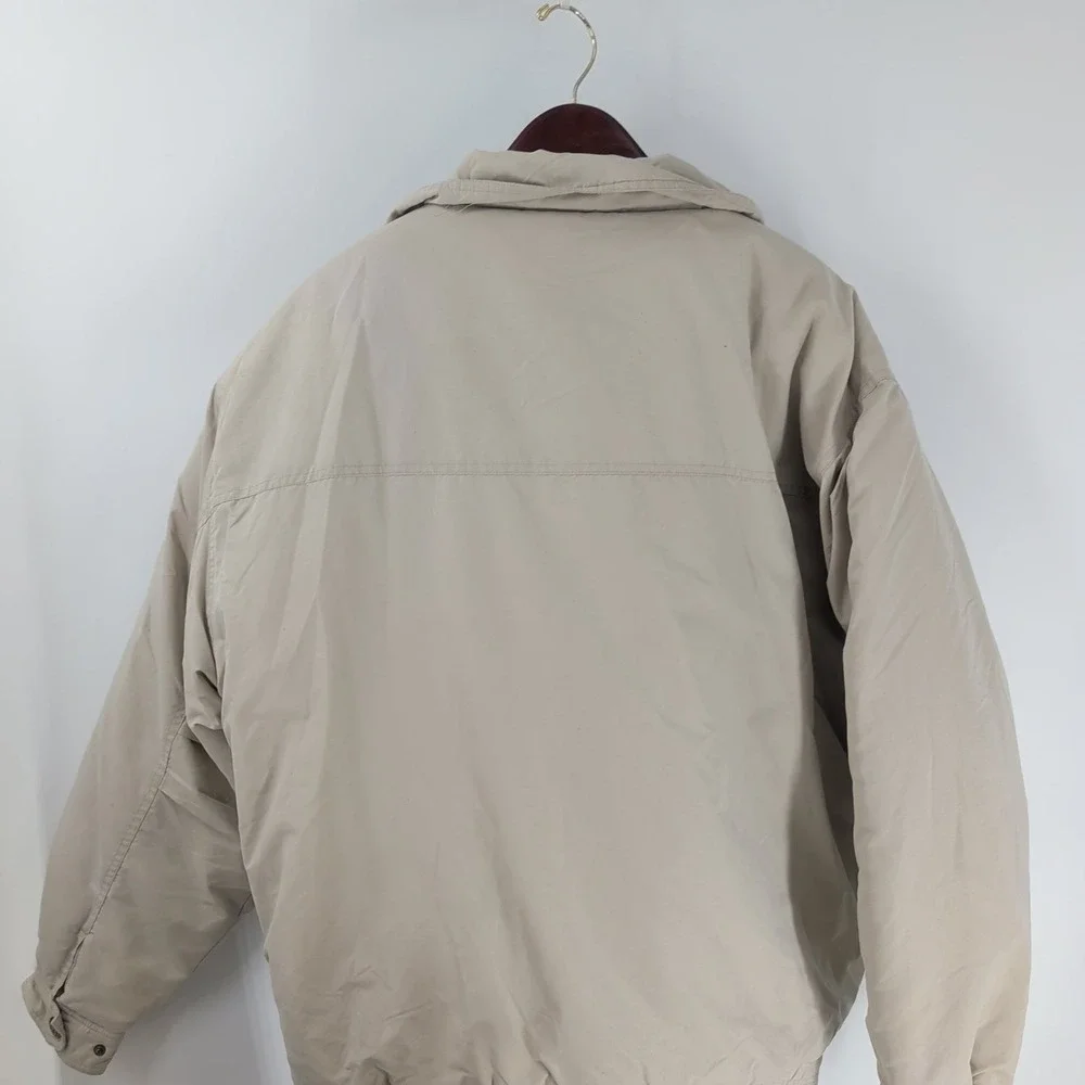 Vintage Renegade Outerwear & Sportswear Full‎ Zip Bomber Jacket Beige Size 2XL